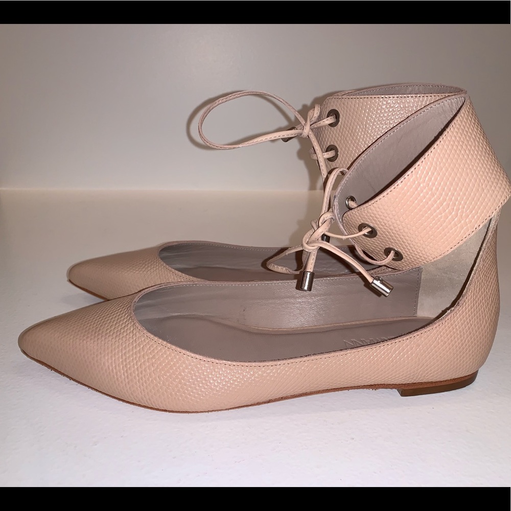 Zimmerman-Tie Up Ballerina- Powder